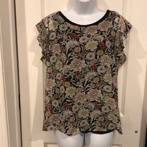 Philosophy Floral Print Blouse Size M